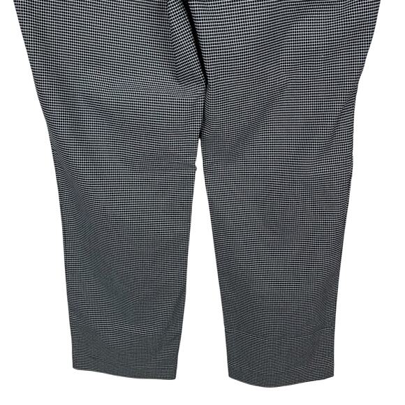 New Hilary Radley Pants Pull On Tummy Control Black White Check Women's XL - Picture 7 of 12